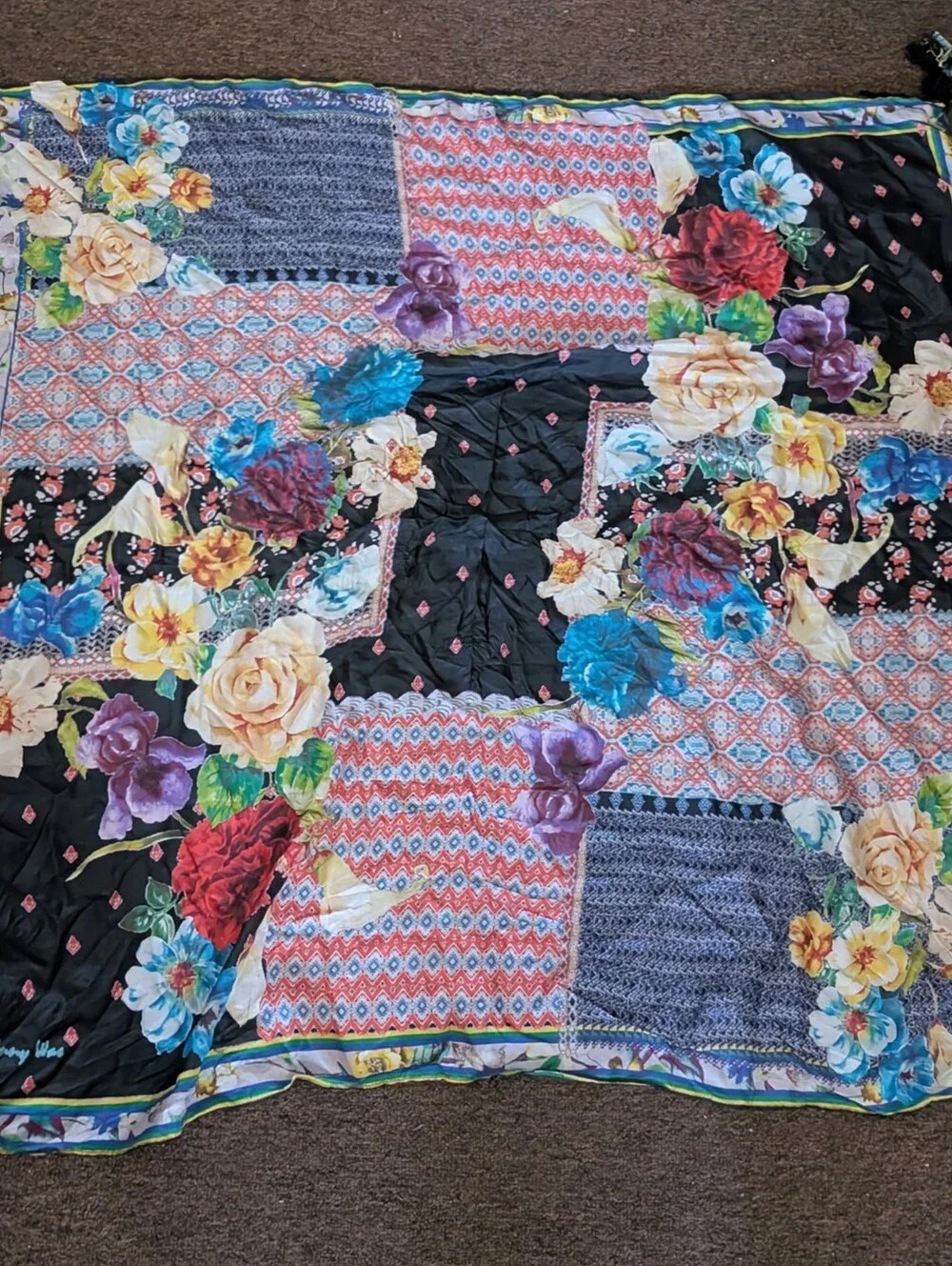Johnny Was Mabel Silk Scarf 43